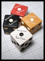 Dice : Dice - 6D - Pierre Cardin Backgammon Dice - Ebay 2011 and 2014